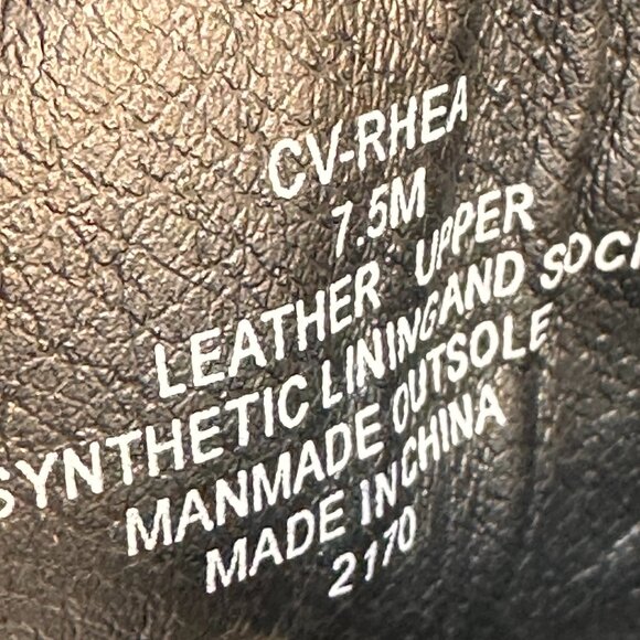 Ladies size 7.5 Black combat boots - Picture 8 of 15